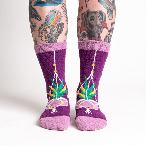 sock it to me Wanna Hang? Slipper Socks
