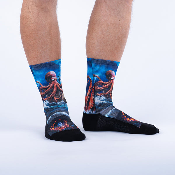 sock It To Me What's Kraken? Performance Crew Socks