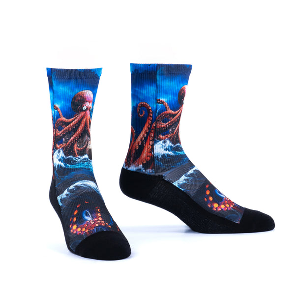 sock It To Me What's Kraken? Performance Crew Socks