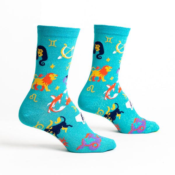 Sock It To Me What's Your Sign? Crew Socks