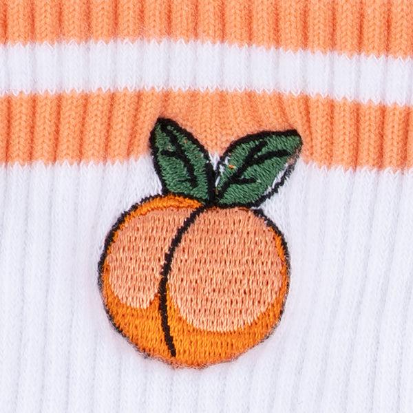 Sock It To Me Where My Peaches At? Quarter Socks