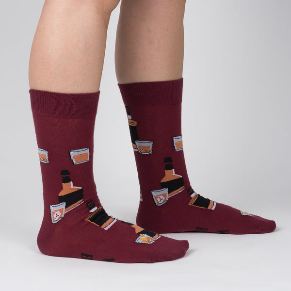 sock it to me Whiskey Business Crew Socks