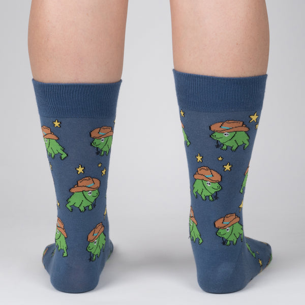Sock It To Me Yee Frog Men's Crew Socks