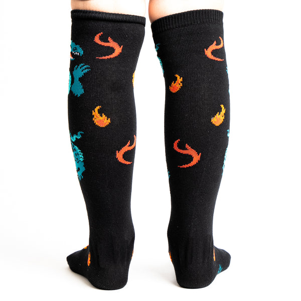 Sock It To Me You Are Fire Youth Knee Socks