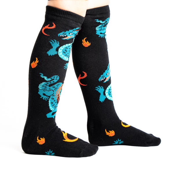 sock it to me You Are Fire Youth Knee Socks