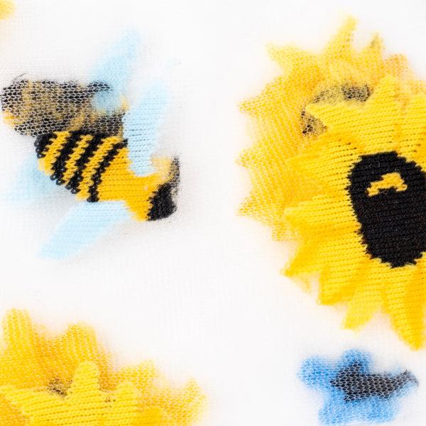 Sock It To Me You Are My Sunshine Sheer Crew Socks
