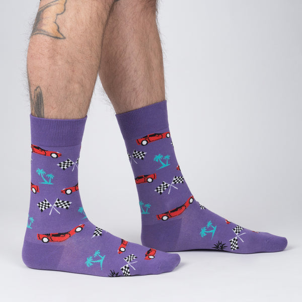 sock it to me You Drive Me Crazy Crew Socks