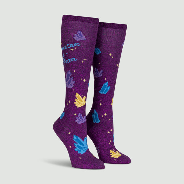 Sock It To Me You're A Gem Knee High Socks