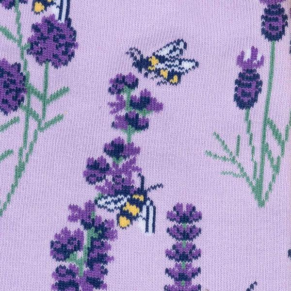 Sock It To Me STRETCH-IT™ Bees And Lavender Socks