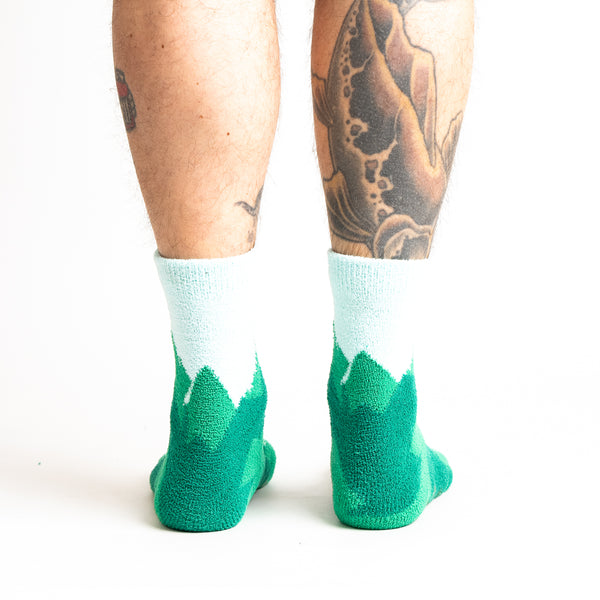 Sock It To Me The Mountains Are Calling Slipper Socks