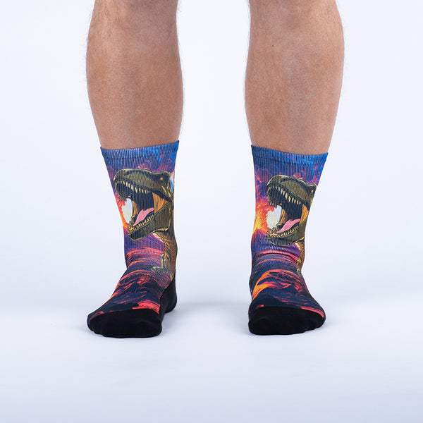 sock it to me You Bet Jur-ass Performance Crew Socks