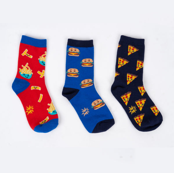 sock it to me You Mac Me So Happy Youth Crew Socks 3-Pack