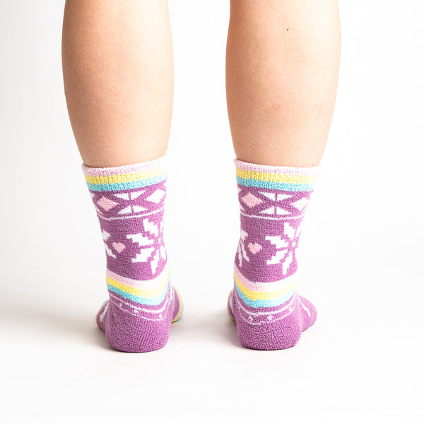 Sock It To Me You Sweater Believe In Unicorns Slipper Socks