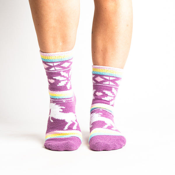 sock it to me You Sweater Believe in Unicorns Slipper Socks