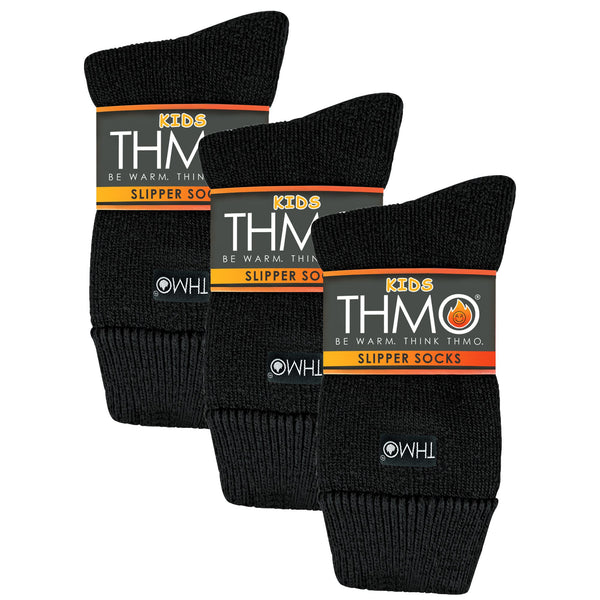 Sock Snob 1 Pack Kids Indoor Thermal Slipper Socks With Grips