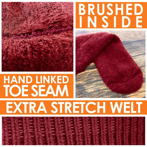 Sock Snob 1 Pack Kids Indoor Thermal Slipper Socks With Grips