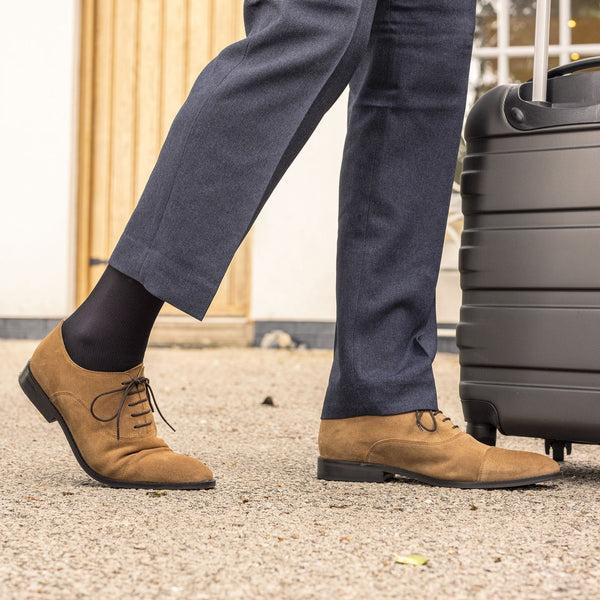 Sock Snob 1 Pack Ladies 18 MmHg Graduated Compression Flight Socks For DVT