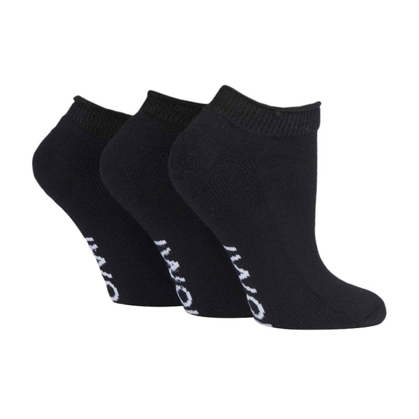 sock snob 3 Pack Cotton Trainer Diabetic Socks for Swollen Feet & Ankles
