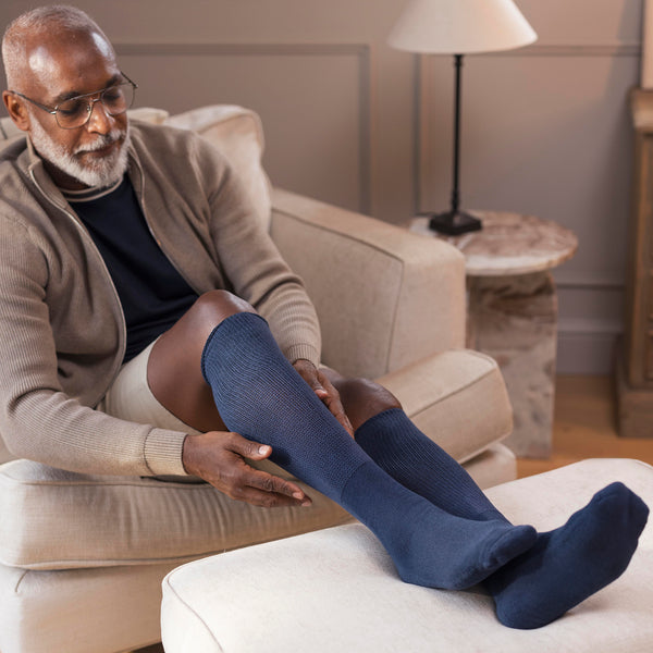 Sock Snob 3 Pack Ladies Knee High Soft Bamboo Diabetic Socks