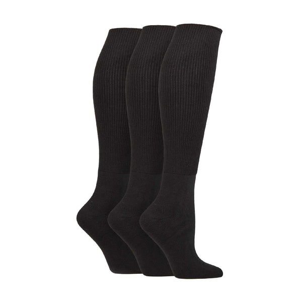 sock snob 3 Pack Ladies Knee High Soft Bamboo Diabetic Socks