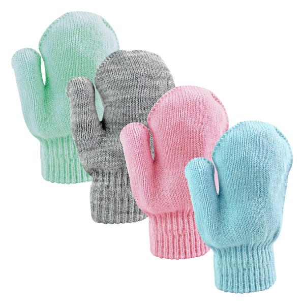 Sock Snob 4 Pack Cute Baby Mittens For Winter | Baby Boys & Girls Gloves