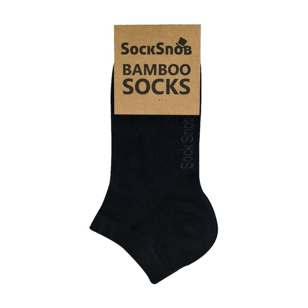 Sock Snob 4 Pack Unisex Luxury Bamboo Low Cut Trainer Socks