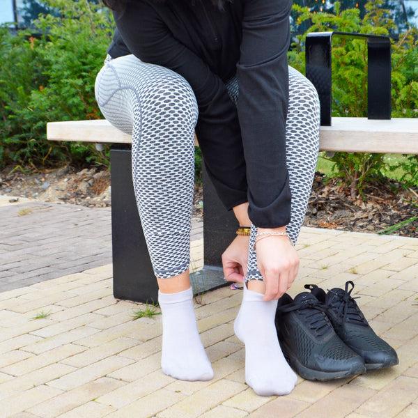 Sock Snob 4 Pack Unisex Luxury Bamboo Low Cut Trainer Socks