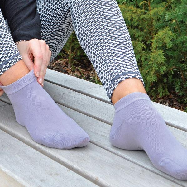 Sock Snob 4 Pack Unisex Luxury Bamboo Low Cut Trainer Socks