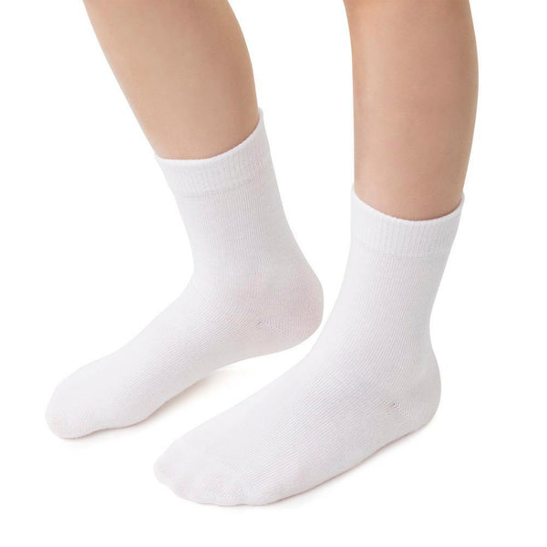 Sock Snob 4 Pairs Childrens Organic Cotton Sensory Socks - Seamless Socks For Boys & Girls