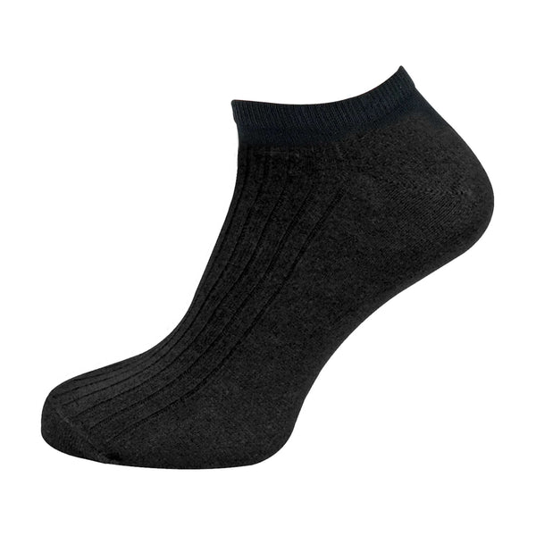 Sock Snob 6 Pack Ladies Ankle Low Cut 100% Soft Cotton Socks