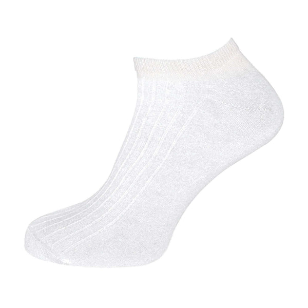 Sock Snob 6 Pack Ladies Ankle Low Cut 100% Soft Cotton Socks