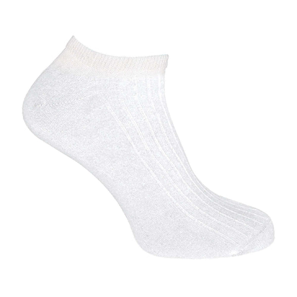 Sock Snob 6 Pack Mens 100% Cotton Soft Breathable Ankle Trainer Socks