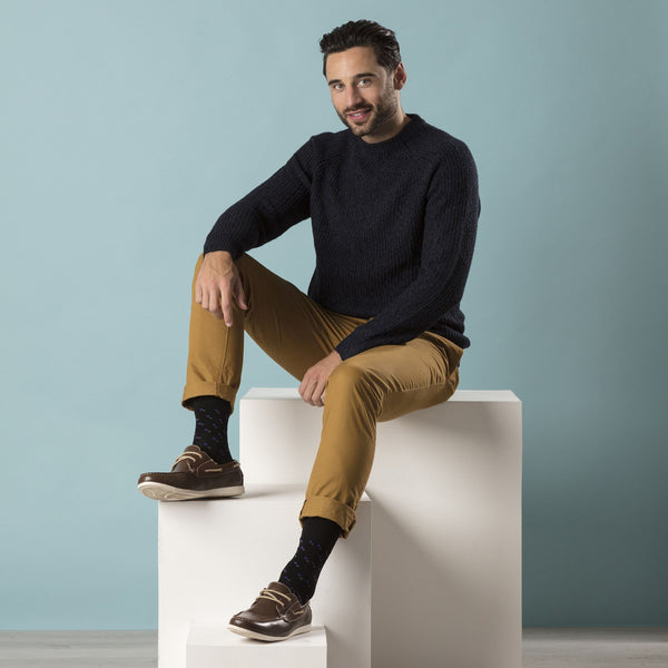 Sock Snob 6 Pack Mens Non Elastic Loose Top Bamboo Socks