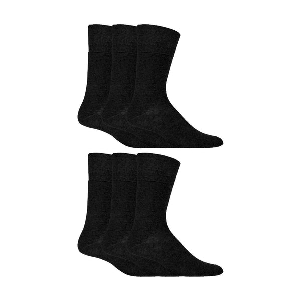 sock snob 6 Pack Mens Non Elastic Soft Top Cotton Diabetic Socks sock snob 6 Pack Mens Non Elastic Soft Top Cotton Diabetic Socks