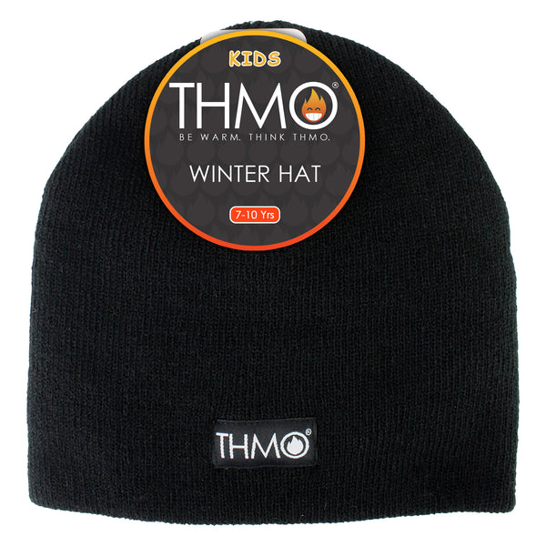 Sock Snob Kids Knitted Beanie Winter Hat With Soft Fleece