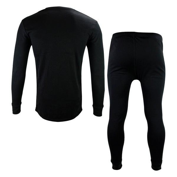 Sock Snob Kids Thermal Base Layer Set | Fleece Thermal Top & Long Johns Set
