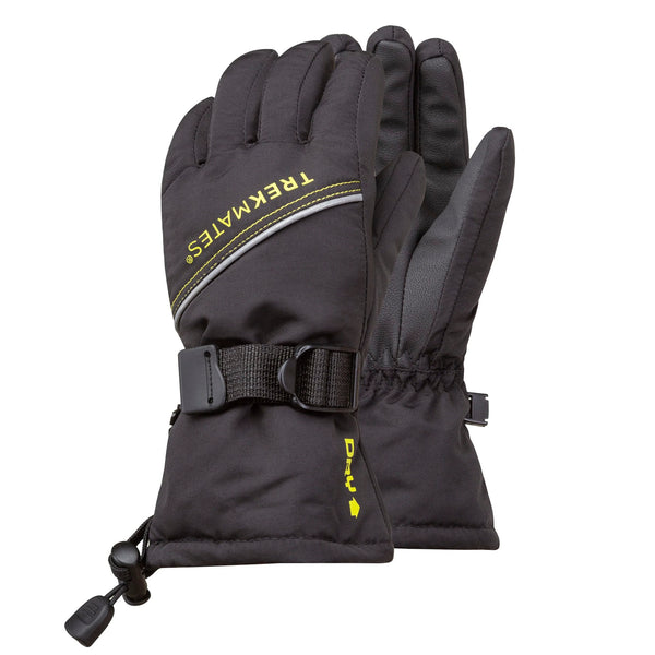 sock snob Kids Waterproof Insulated DRY Shield Winter Snow Gloves with PU Grip