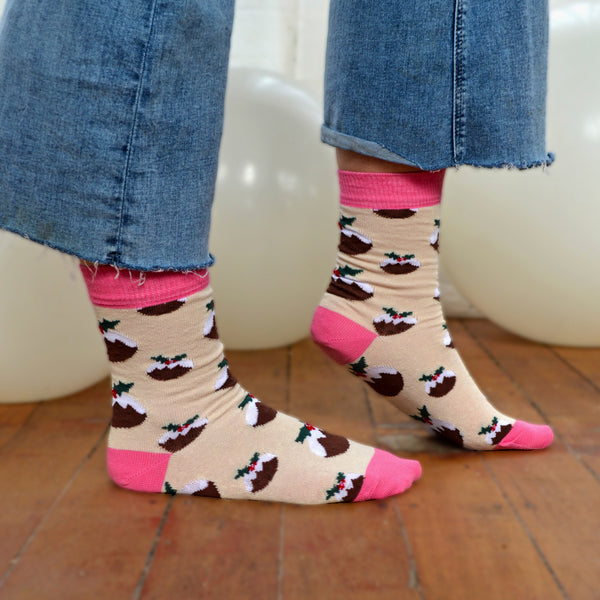 Sock Snob Ladies Novelty Festive Christmas Socks (Multipack Options)