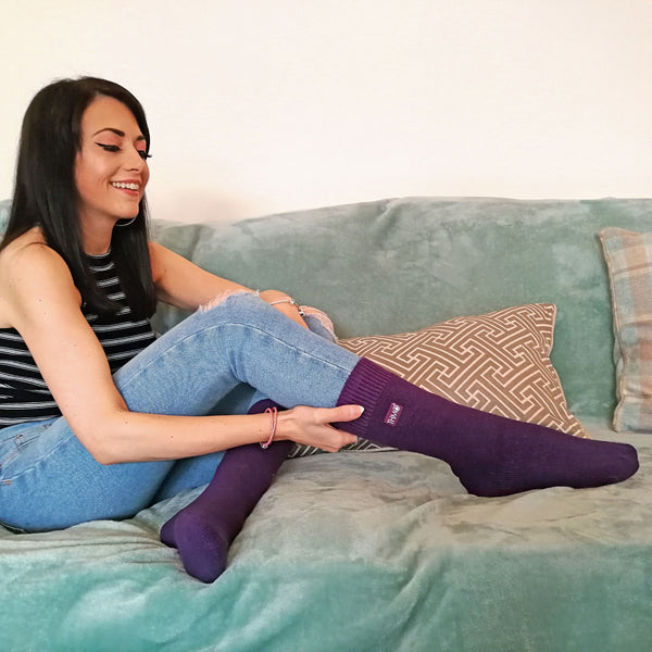 Sock Snob Ladies Thick Winter Thermal Socks With Seamless Toe (Multipack Options)