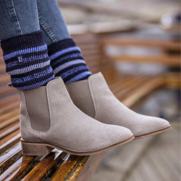 Sock Snob Ladies Twist Patterned Thick Winter Warm Thermal Socks