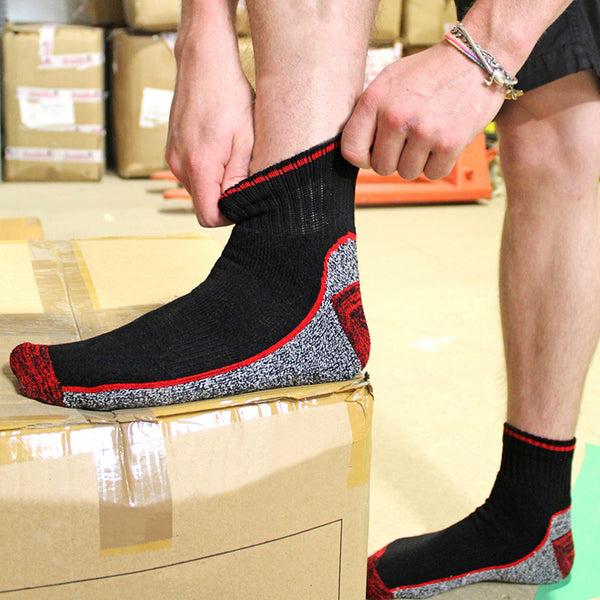 Sock Snob Mens Ankle Soft Breathable Bamboo Work Socks For Summer (Multipack Options)