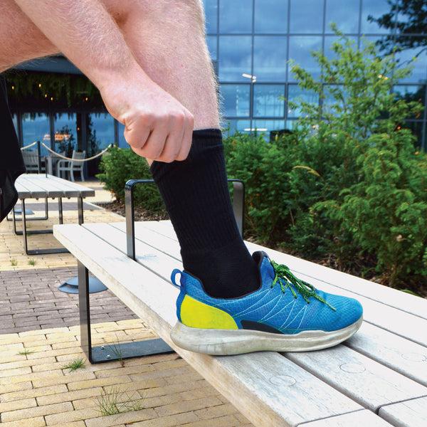 Sock Snob Mens Bamboo / Organic Cotton Running Sport Socks (Multipack Options)