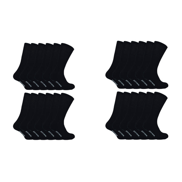 sock snob Mens Bamboo / Organic Cotton Running Sport Socks (Multipack Options)