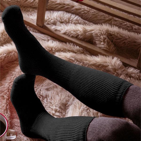 Sock Snob Mens Extra Long Thick Winter Warm Knee High Thermal Socks