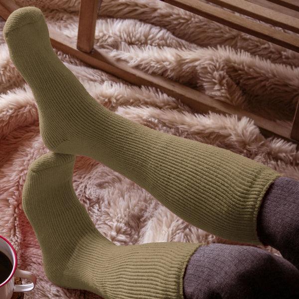 Sock Snob Mens Extra Long Thick Winter Warm Knee High Thermal Socks