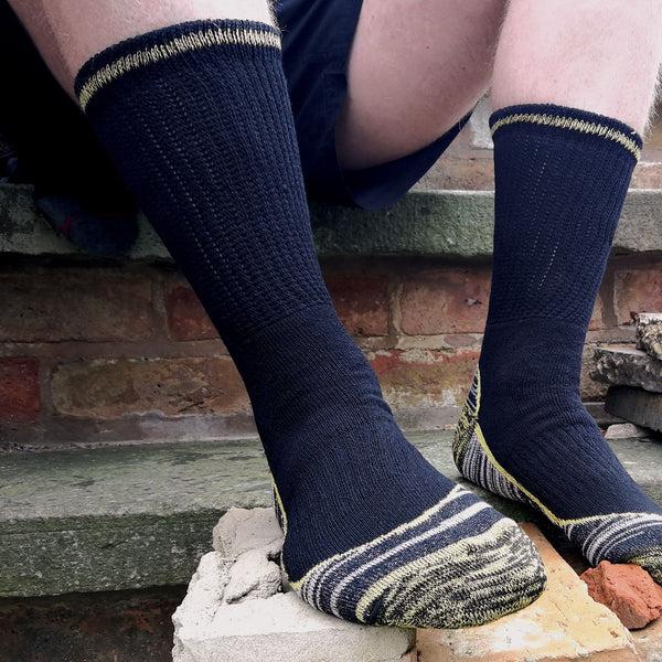 Sock Snob Mens / Ladies Summer Cotton Bamboo Work Socks (Multipack Options)