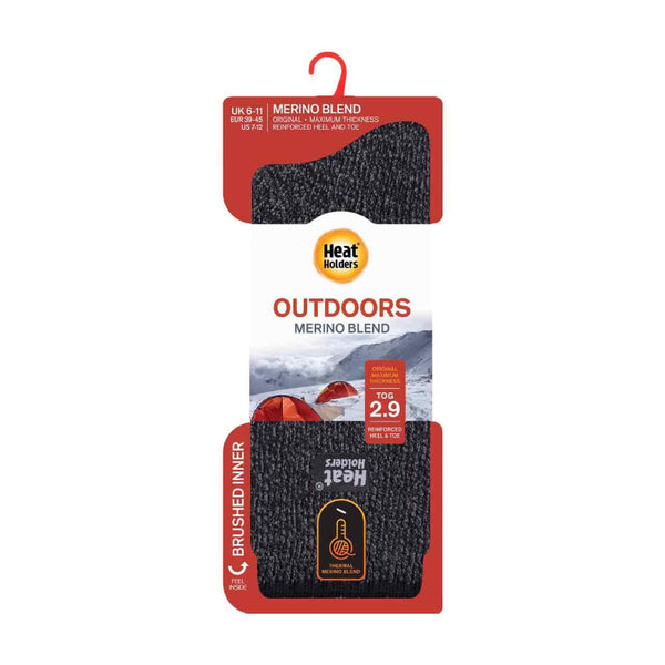 Sock Snob Mens Outdoor Winter Warm Thermal Merino Wool Socks