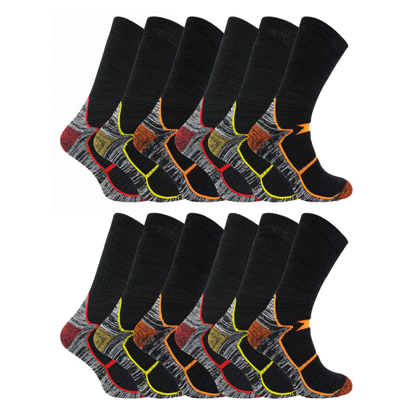 Sock Snob Mens Thermal Ultimate Cotton Rich Work Socks