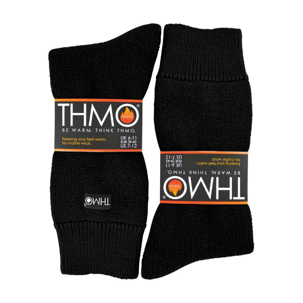 Sock Snob Mens Thick Winter Thermal Socks With Seamless Toe (Multipack Options)