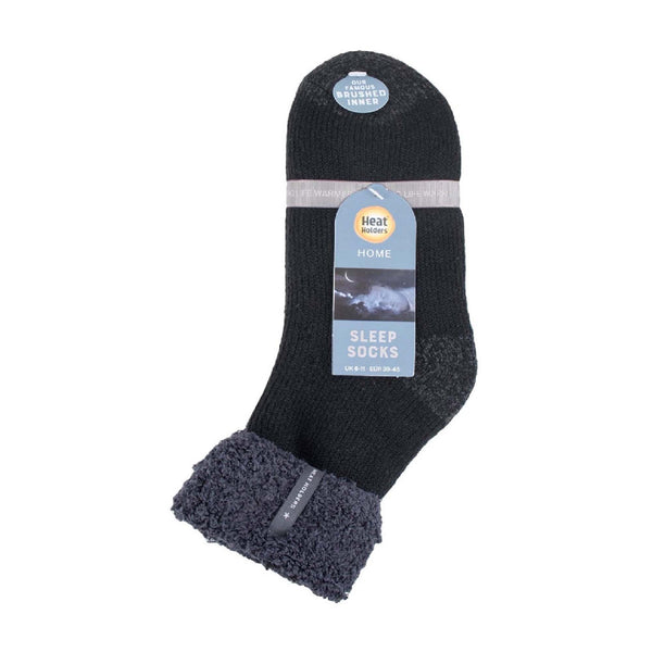 Sock Snob Mens Warm Luxury Fleece Lined Thermal Lounge Bed Socks